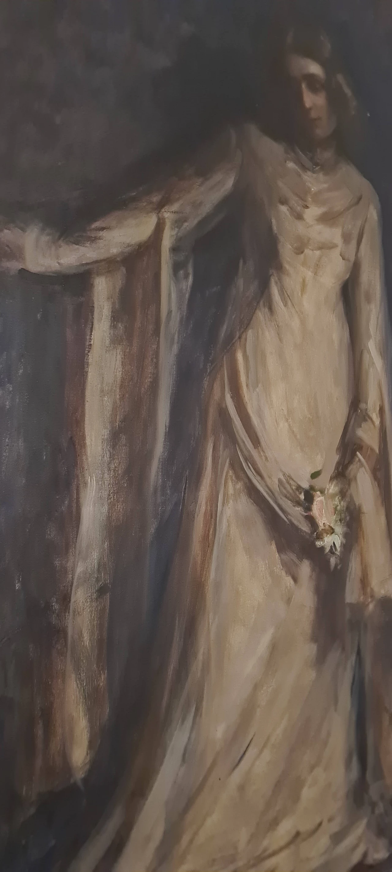 Ernestina Mack Orlandini, ritratto femminile, olio su tela, inizio '900 11