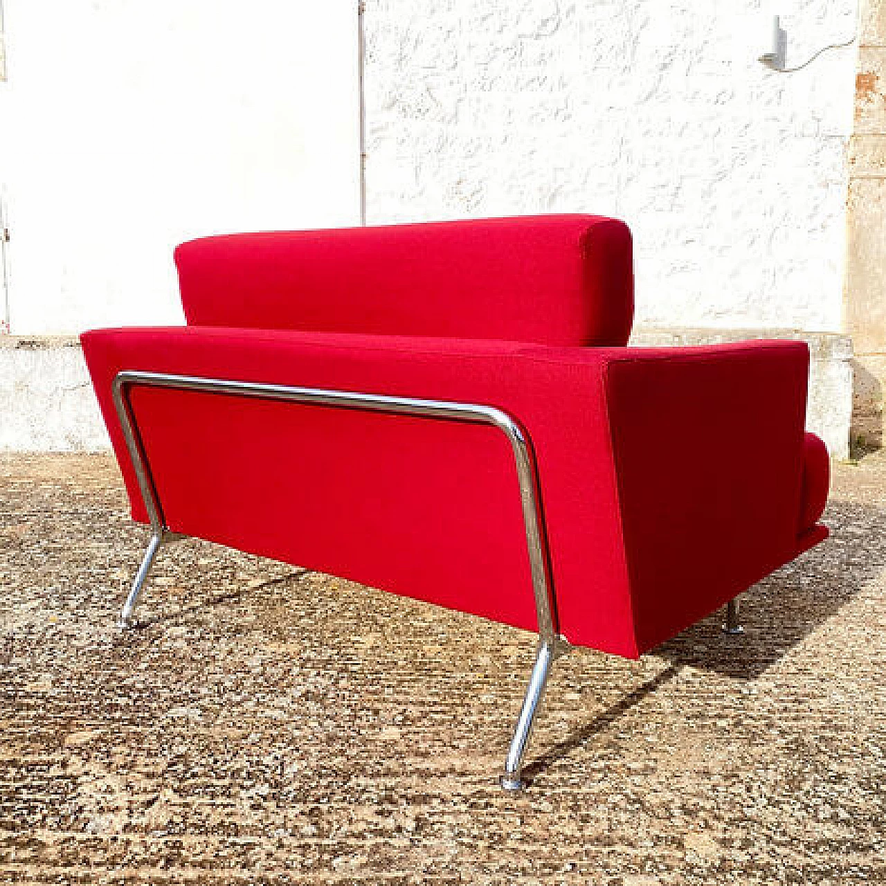 Divano e poltrona Nest di Piero Lissoni per Cassina, anni '90 11