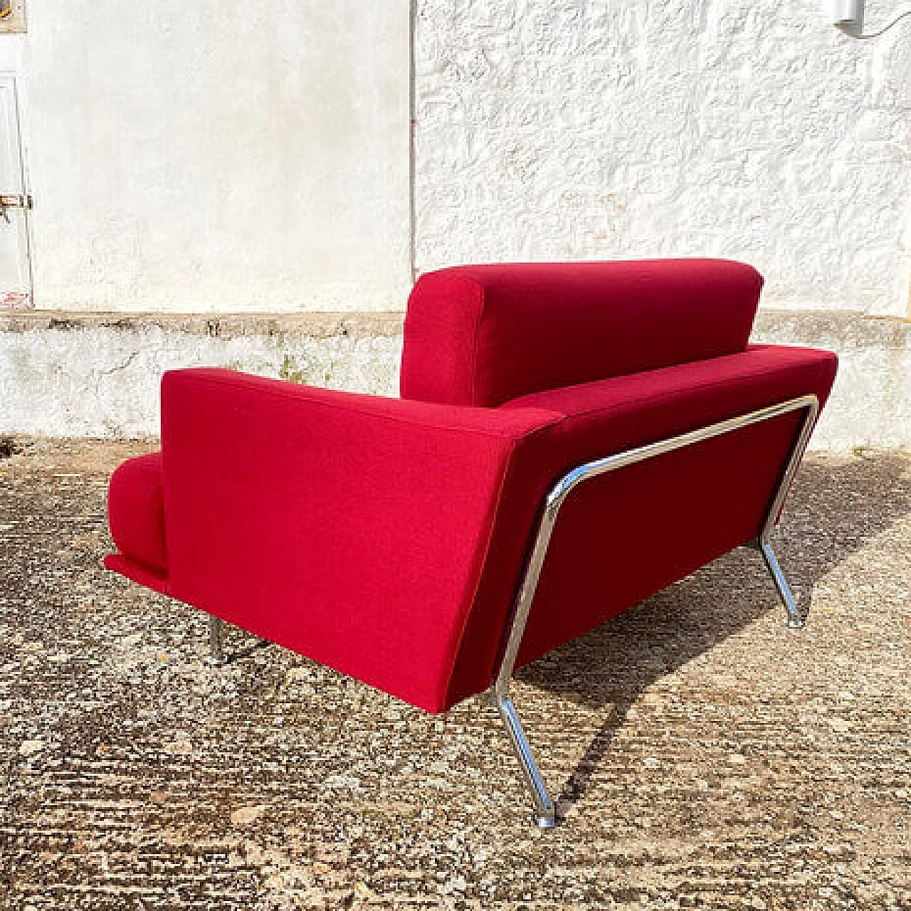 Divano e poltrona Nest di Piero Lissoni per Cassina, anni '90 15