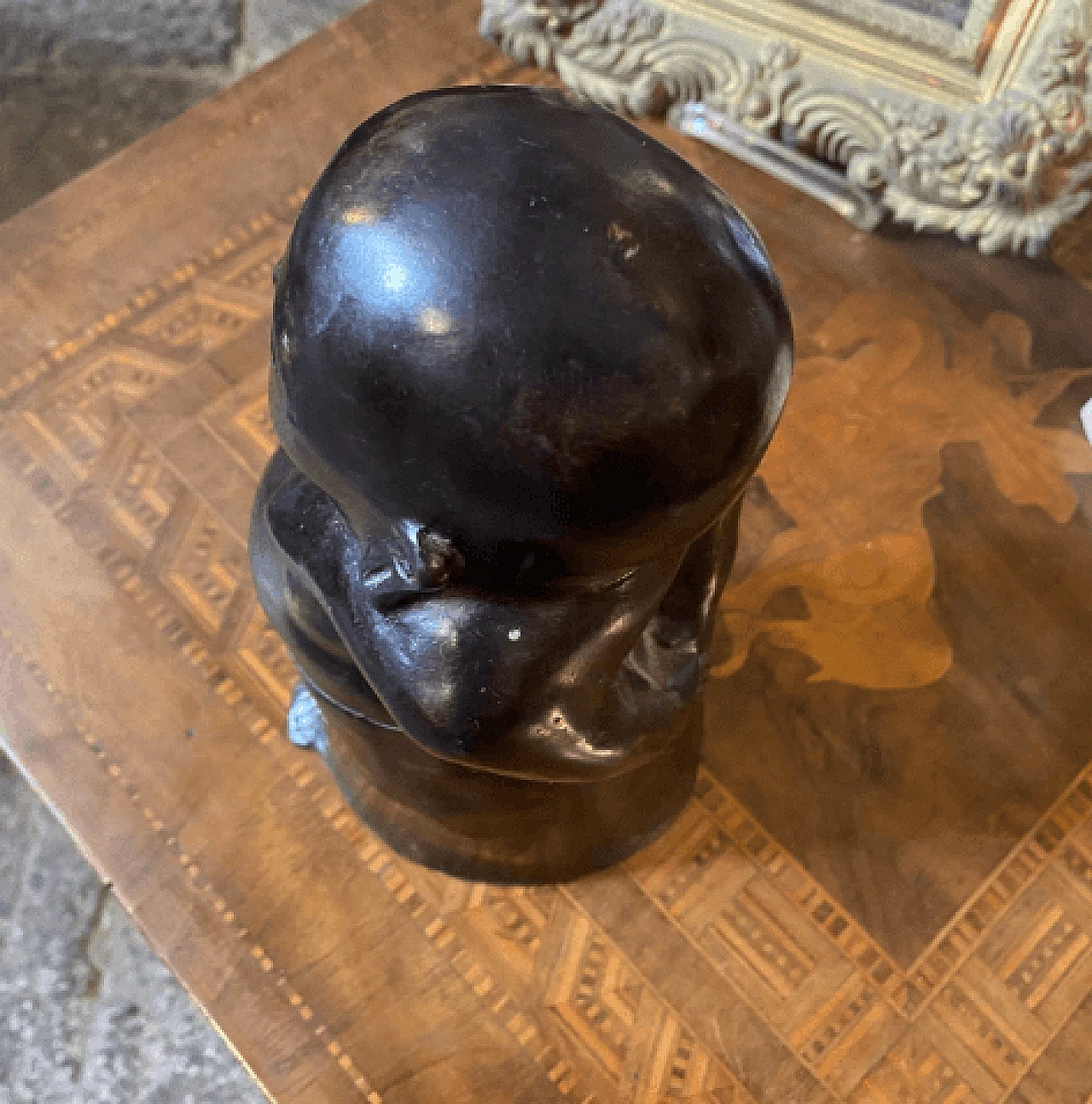 Chinese bronze Buddha sculpture, late 19th century 6