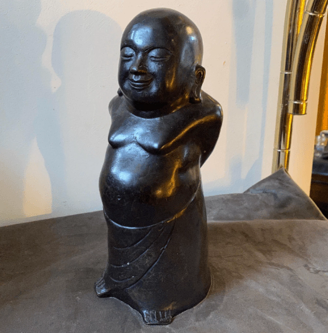 Chinese bronze Buddha sculpture, late 19th century 11