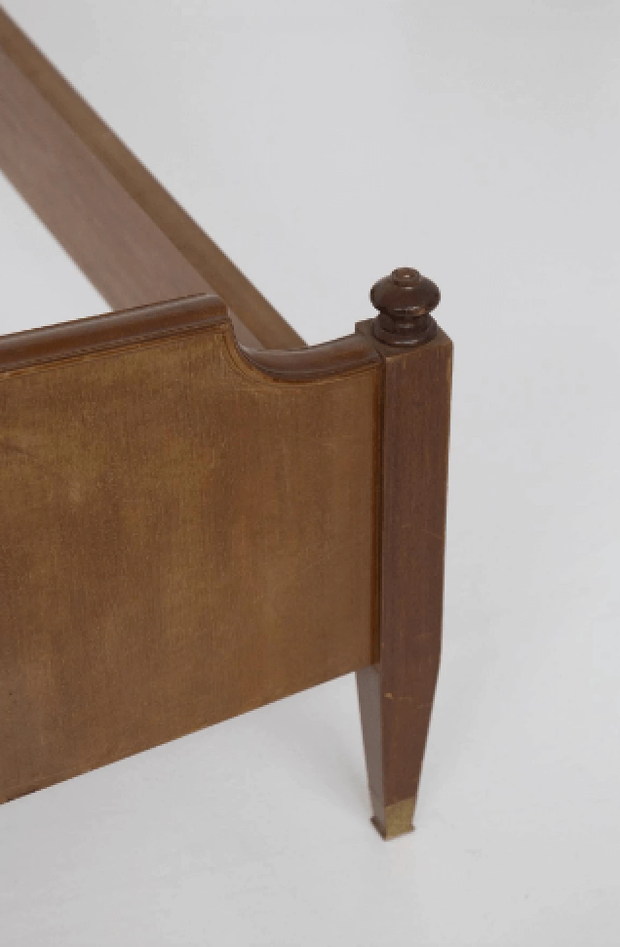 Letto matrimoniale in legno di Paolo Buffa, anni '50 7