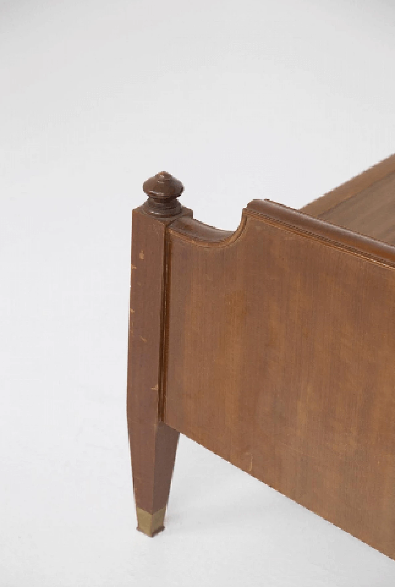 Letto matrimoniale in legno di Paolo Buffa, anni '50 8