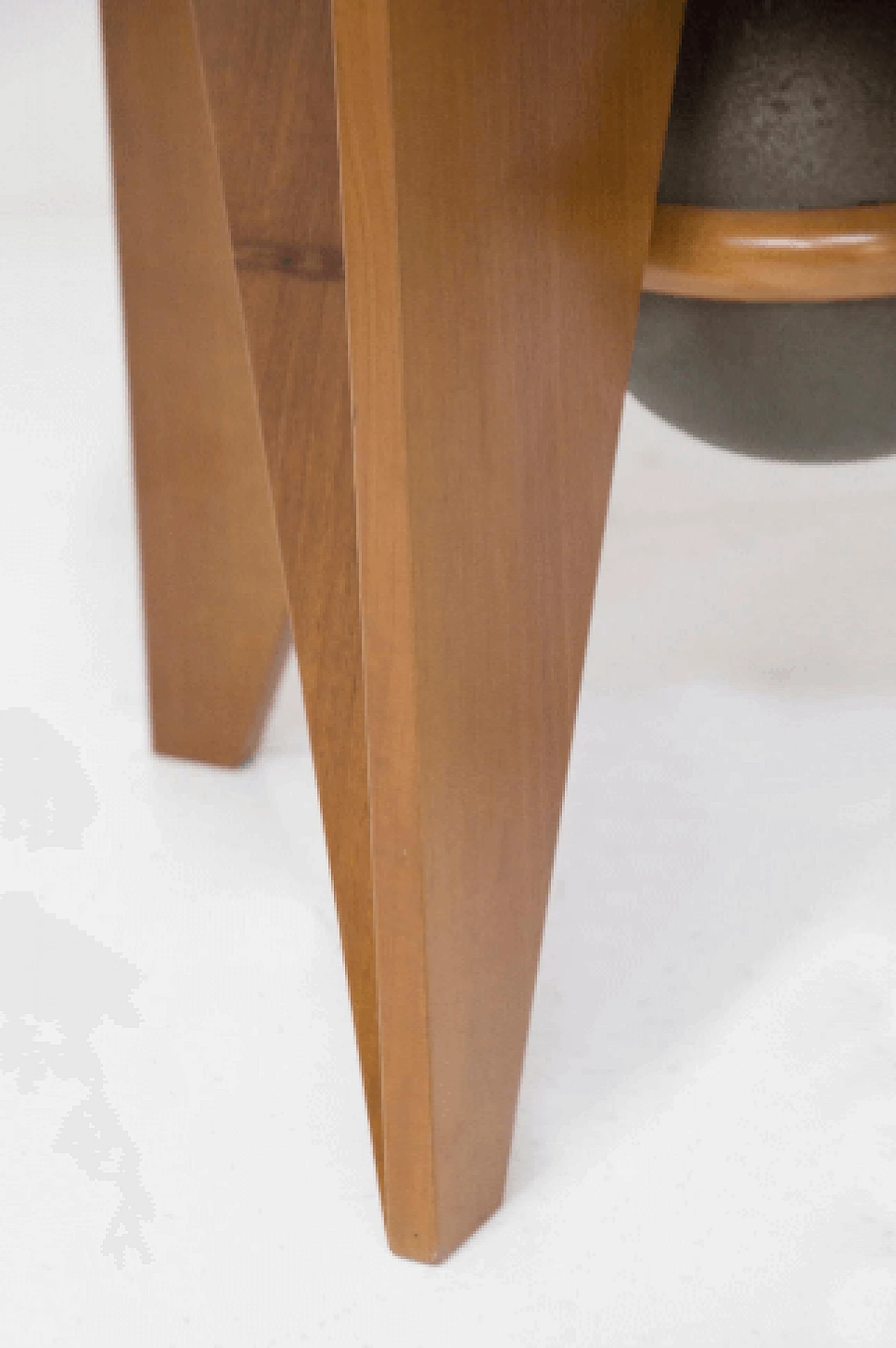 Wood table by Adriano and Paolo Suman for Giorgetti, 1980s 6