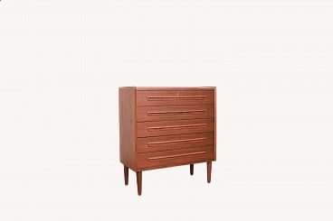 Danish teak chest of drawers, 1960s