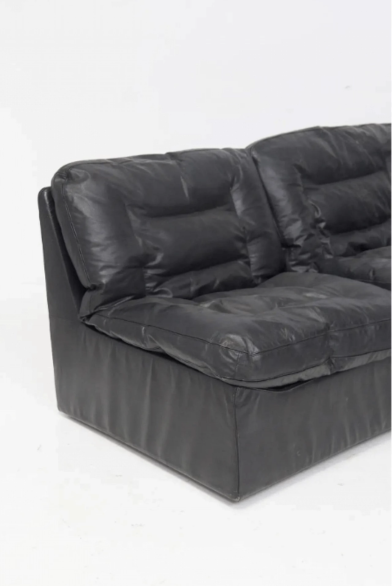 Concordia leather sofa by Zanotta, 1950s 2