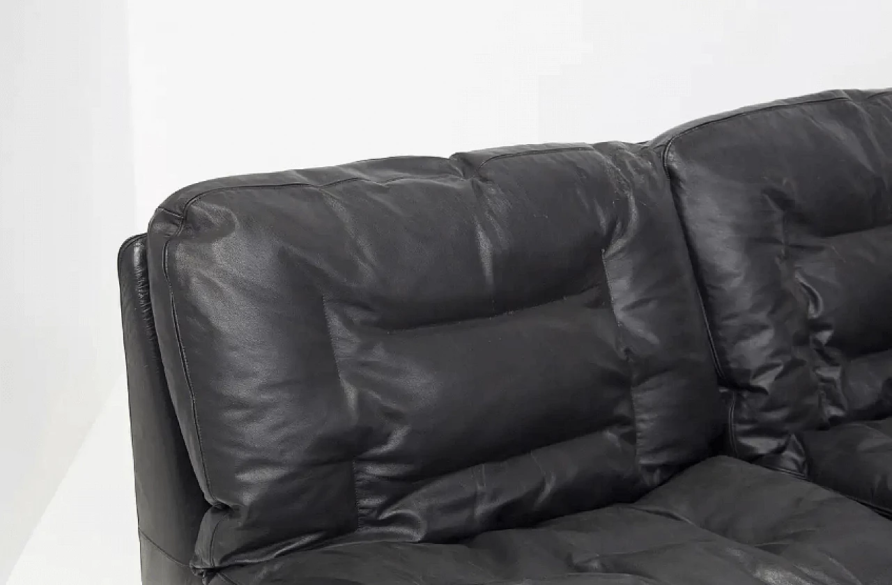 Concordia leather sofa by Zanotta, 1950s 5