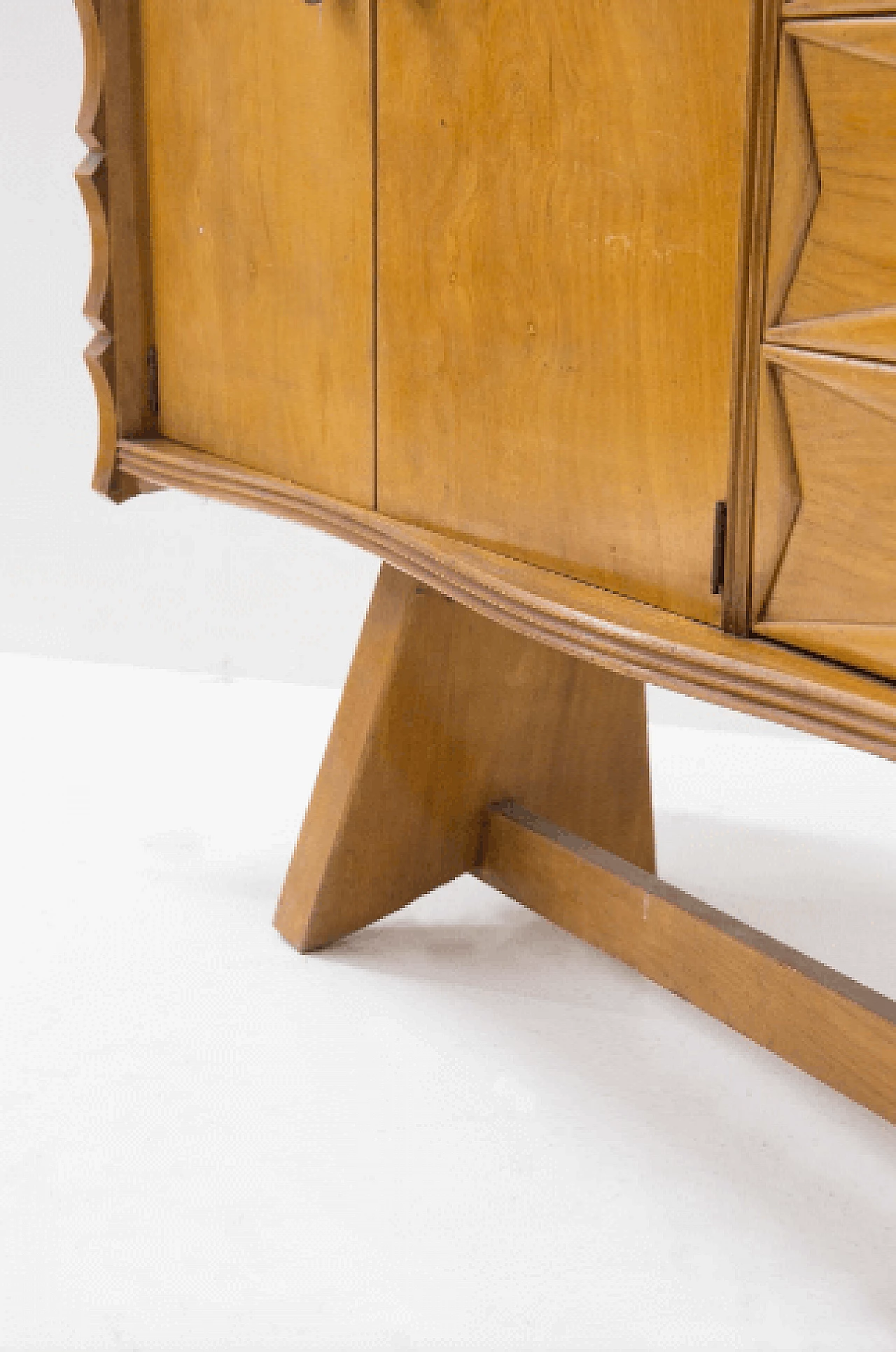 Wood sideboard by Paolo Buffa for Serafino Arrighi, 1950s 4