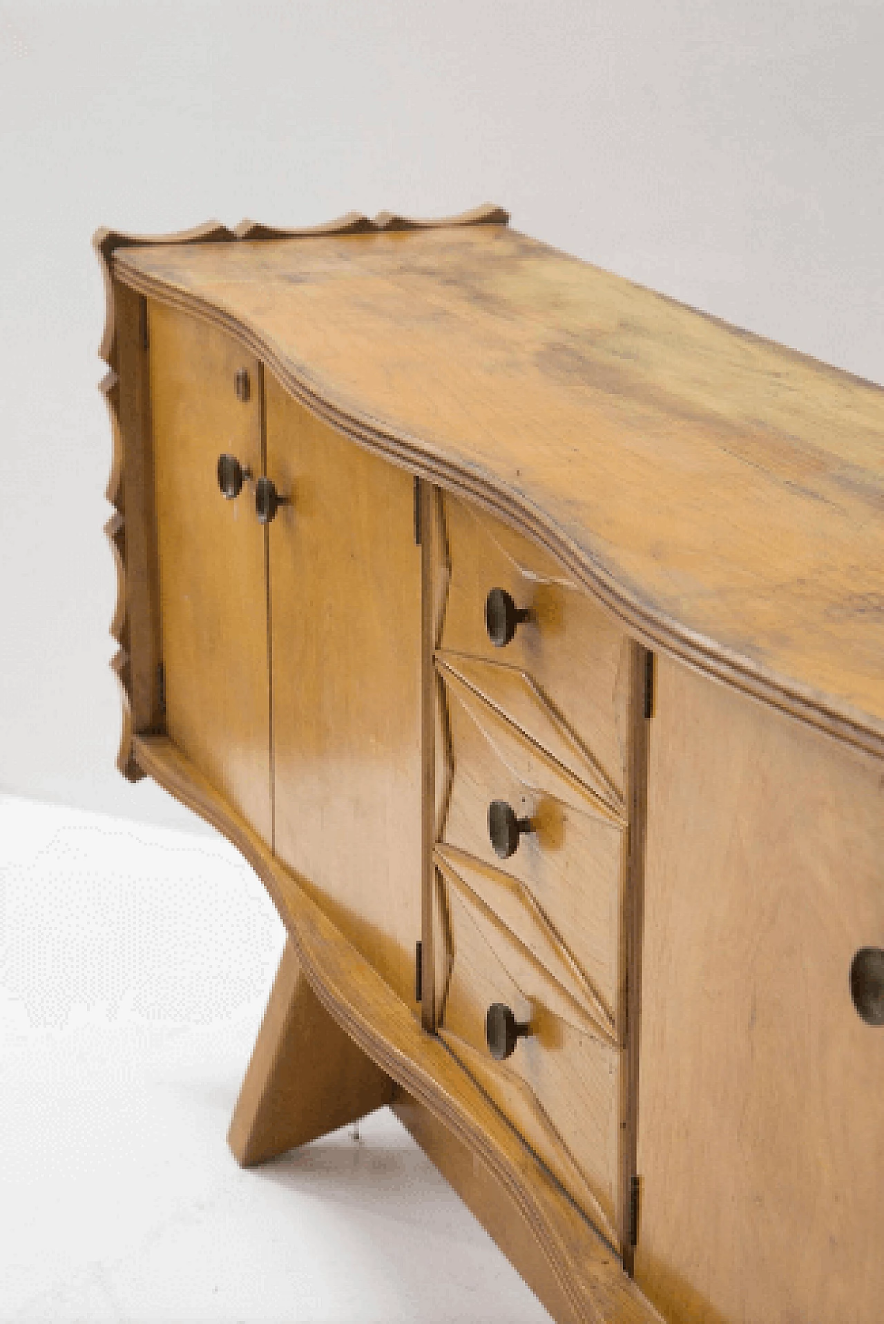 Credenza in legno di Paolo Buffa per Serafino Arrighi, anni '50 6