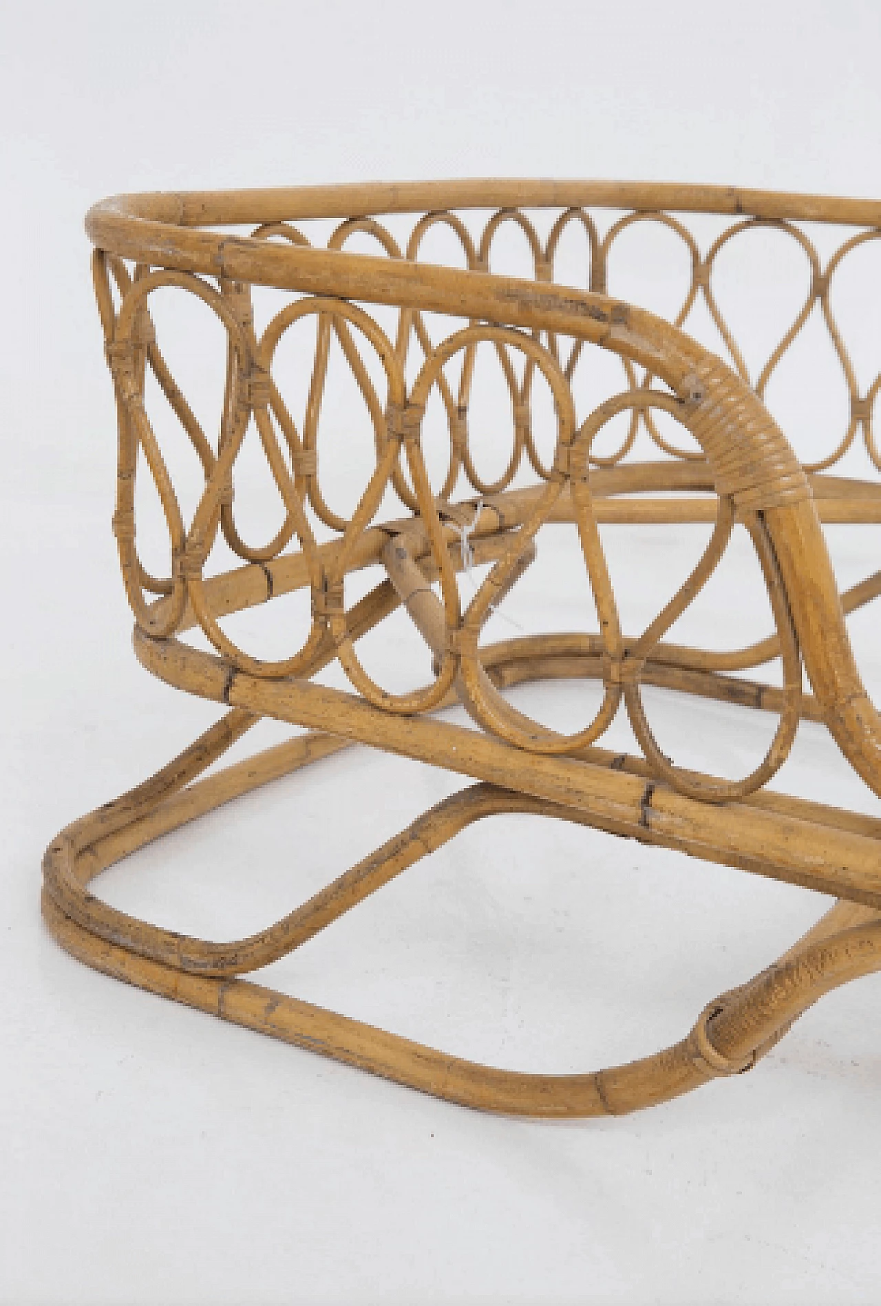 Letto singolo in bambù attribuito a Gio Ponti, anni '50 7