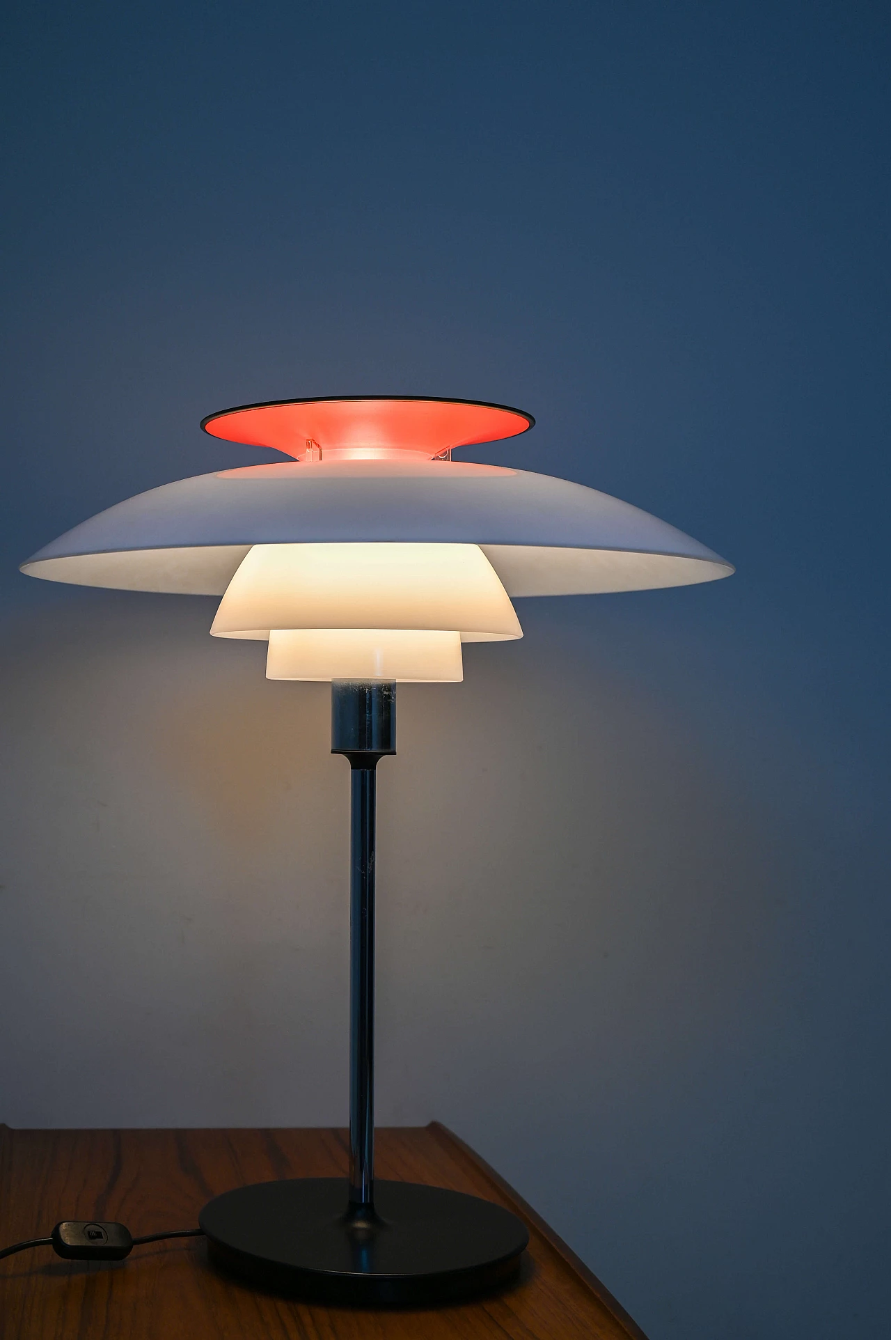 Danish PH80 lamp by Poul Henningsen for Louis Poulsen, 1970s 2