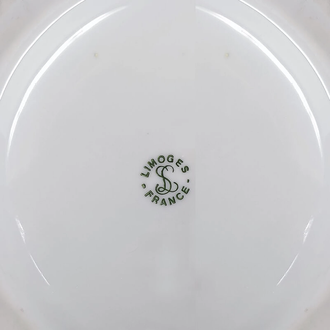 Handmade Limoges porcelain vase, 1960s 6