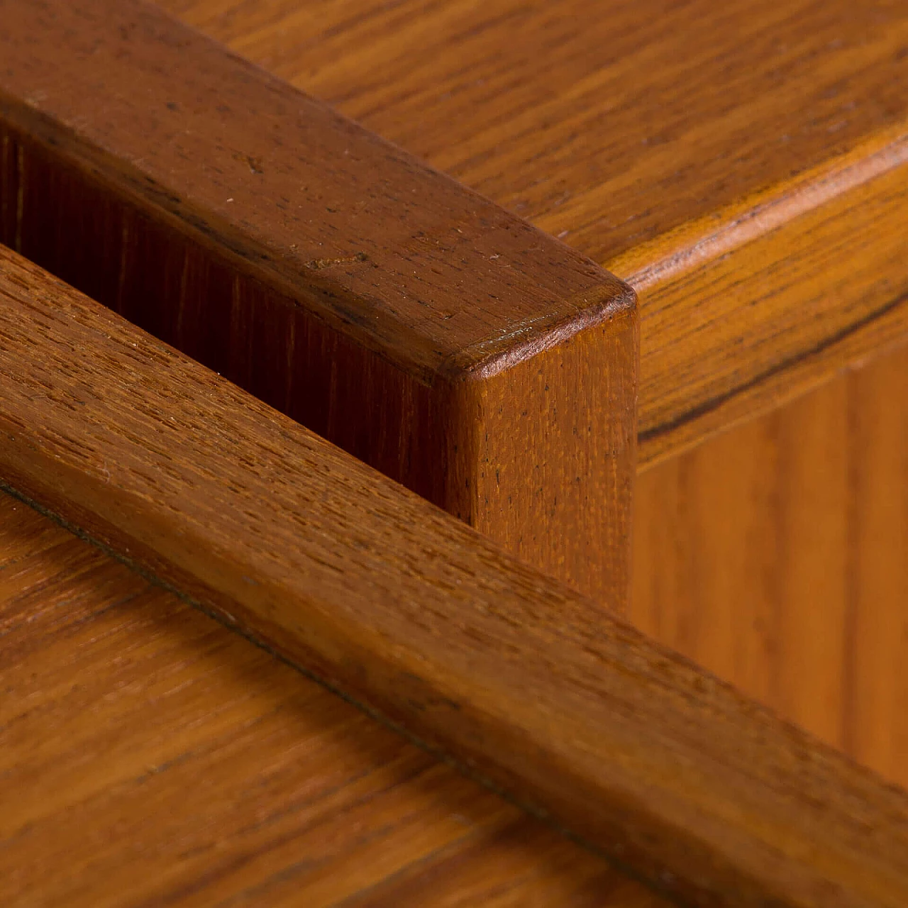 Modular teak bookcase in the style of Poul Cadovius, 1960s 21