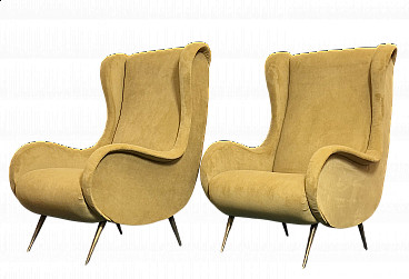 Pair of Senior armchairs by Marco Zanuso, 1950s