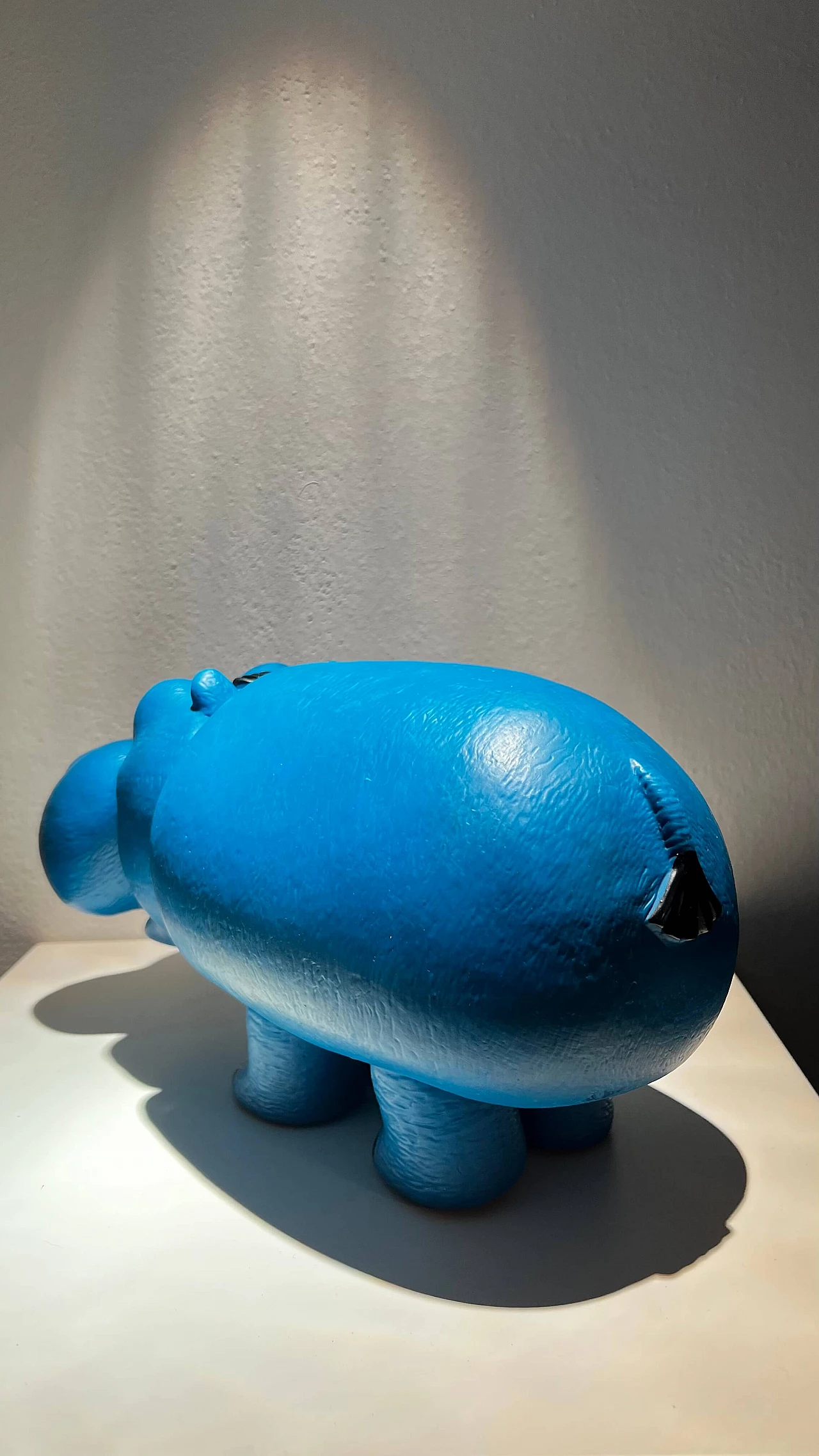 Scultura di ippopotamo di Armando Testa per Lines, anni '60 5