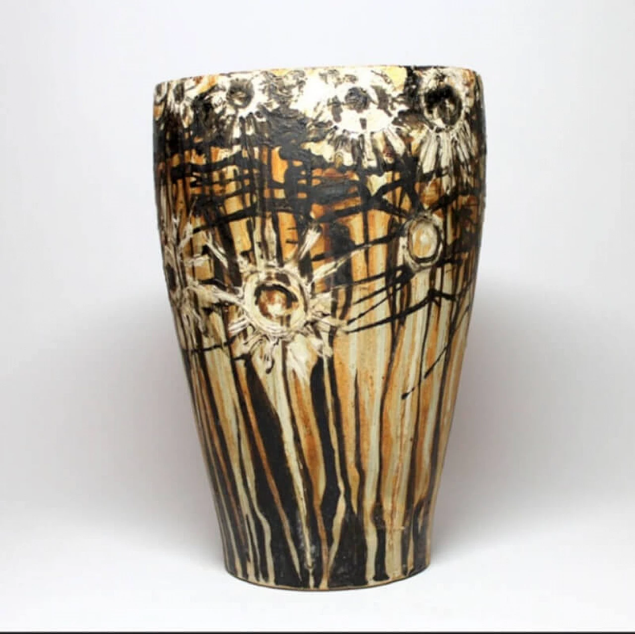 Pyrogranite vase by Antal Gazder for Zsolnay, 1940s 3