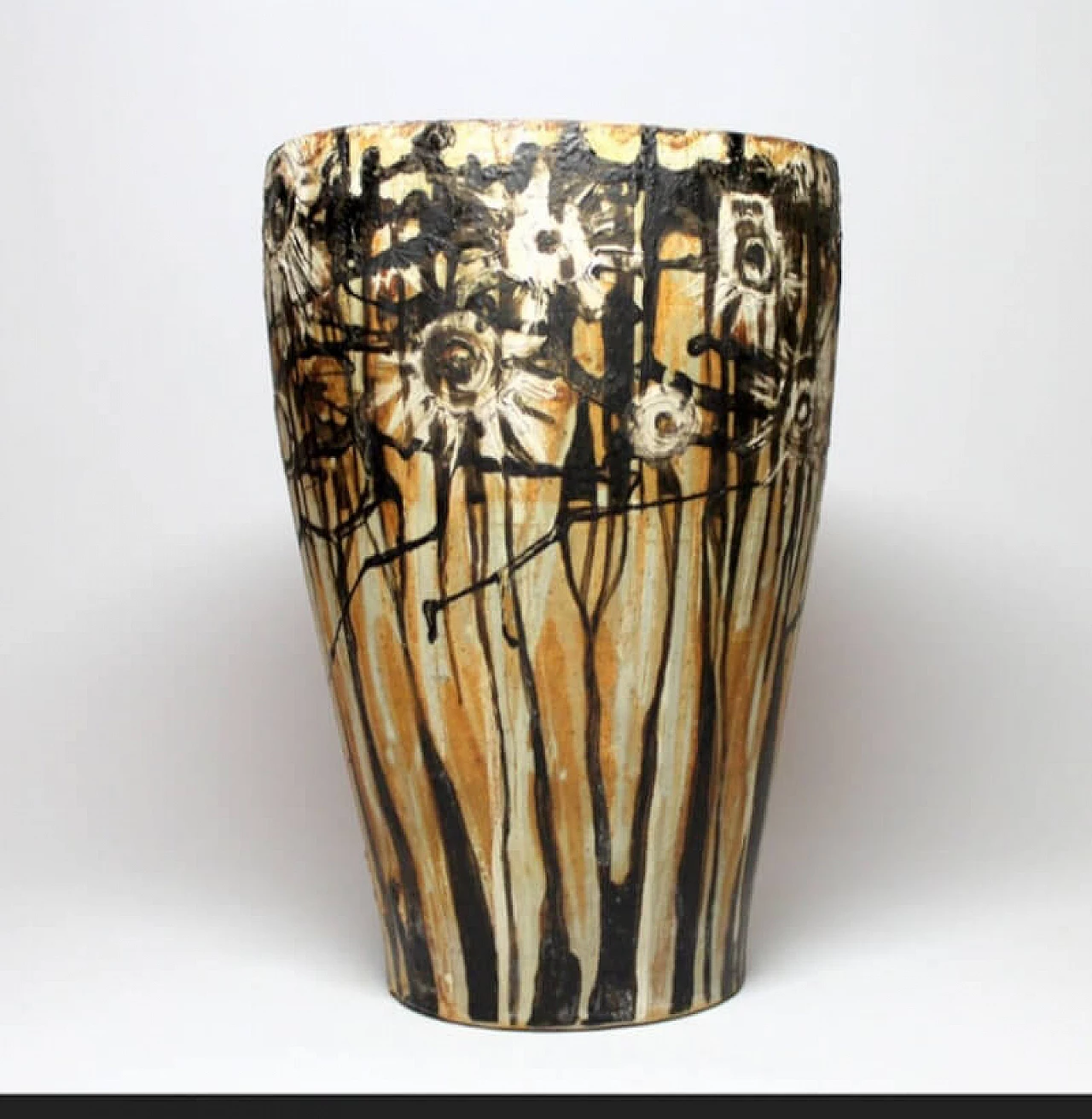 Pyrogranite vase by Antal Gazder for Zsolnay, 1940s 5