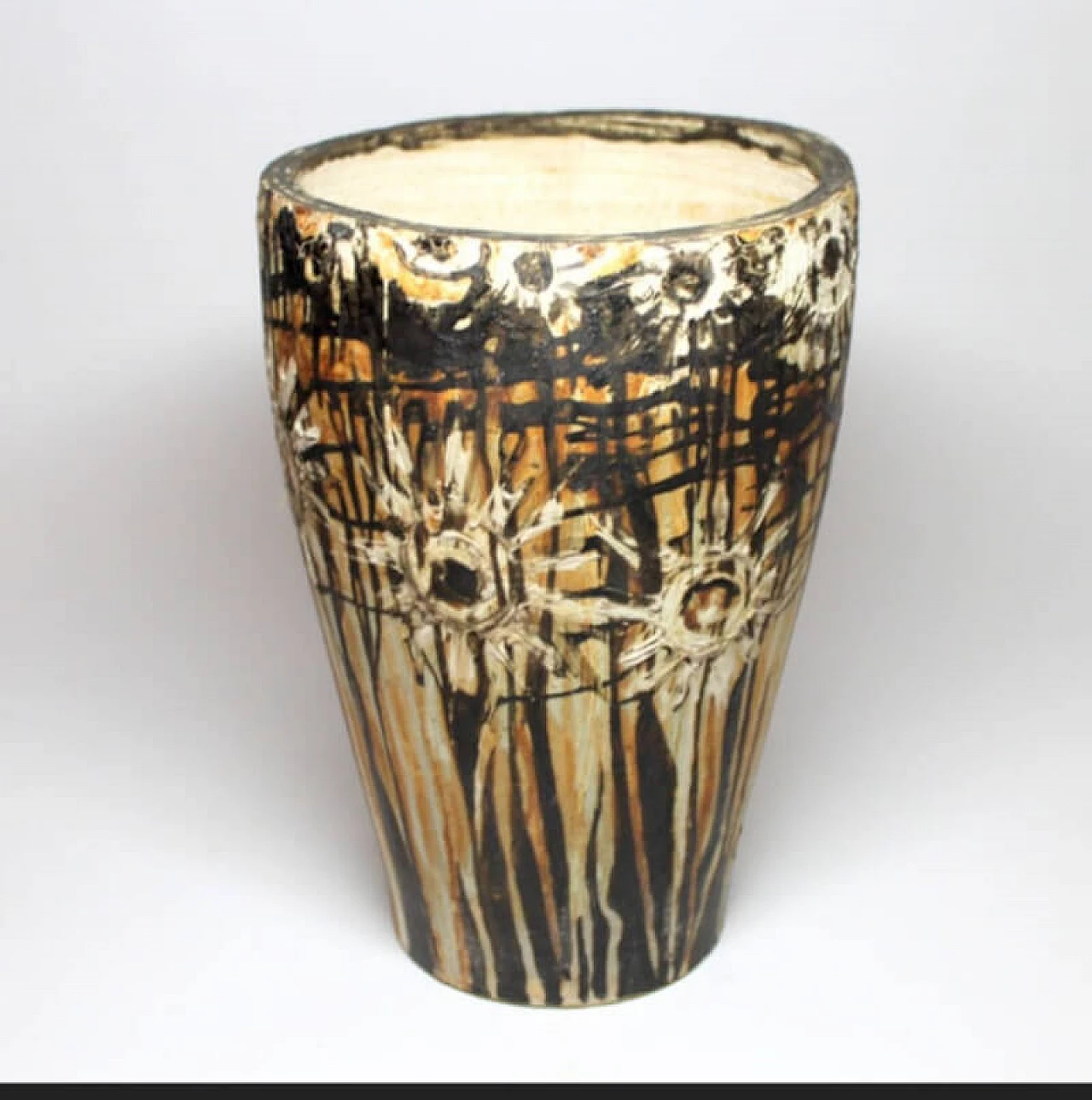 Pyrogranite vase by Antal Gazder for Zsolnay, 1940s 8