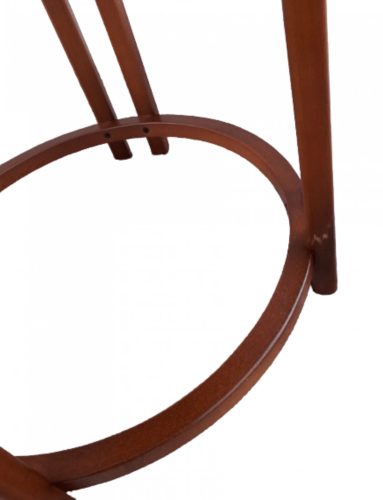 Bent beech flower stand by Josef Hoffmann for Thonet, 1980s 11