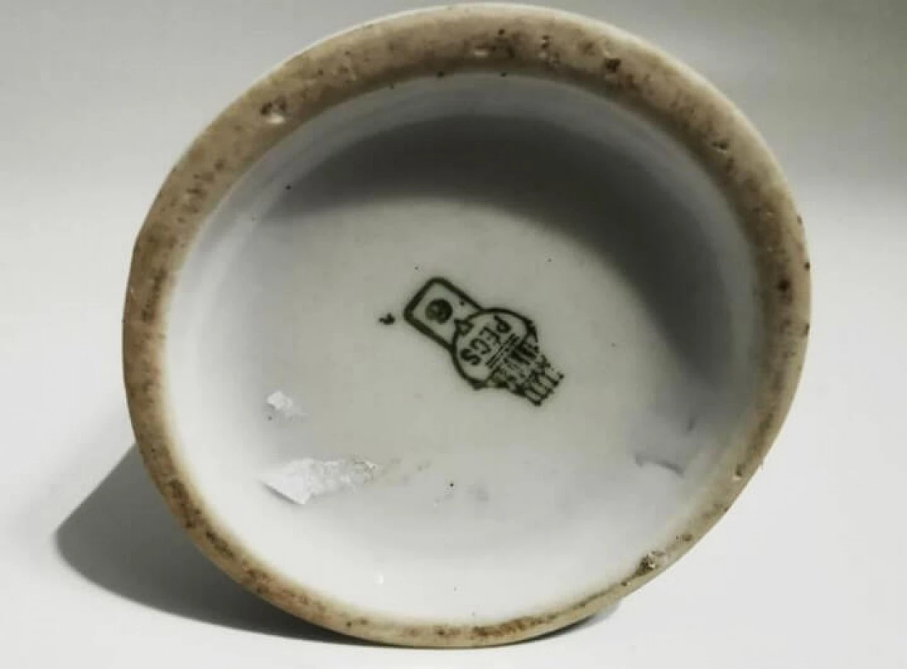 Statuetta in porcellana di gatto di Janos Torok per Zsolnay, anni '60 10