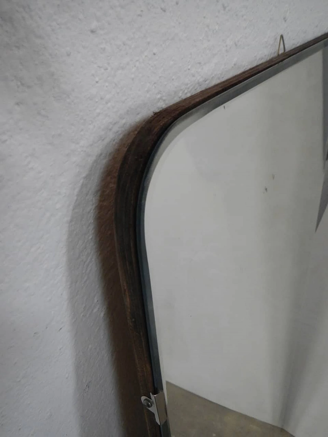 Specchio rettangolare da entrata, anni '60 7