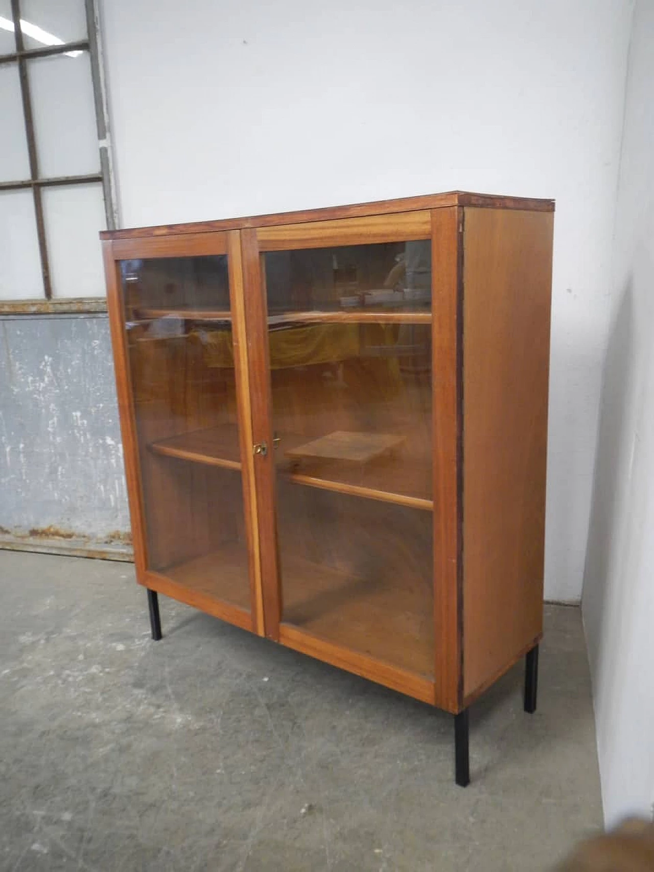 Teak showcase with formica top, 1960s 5