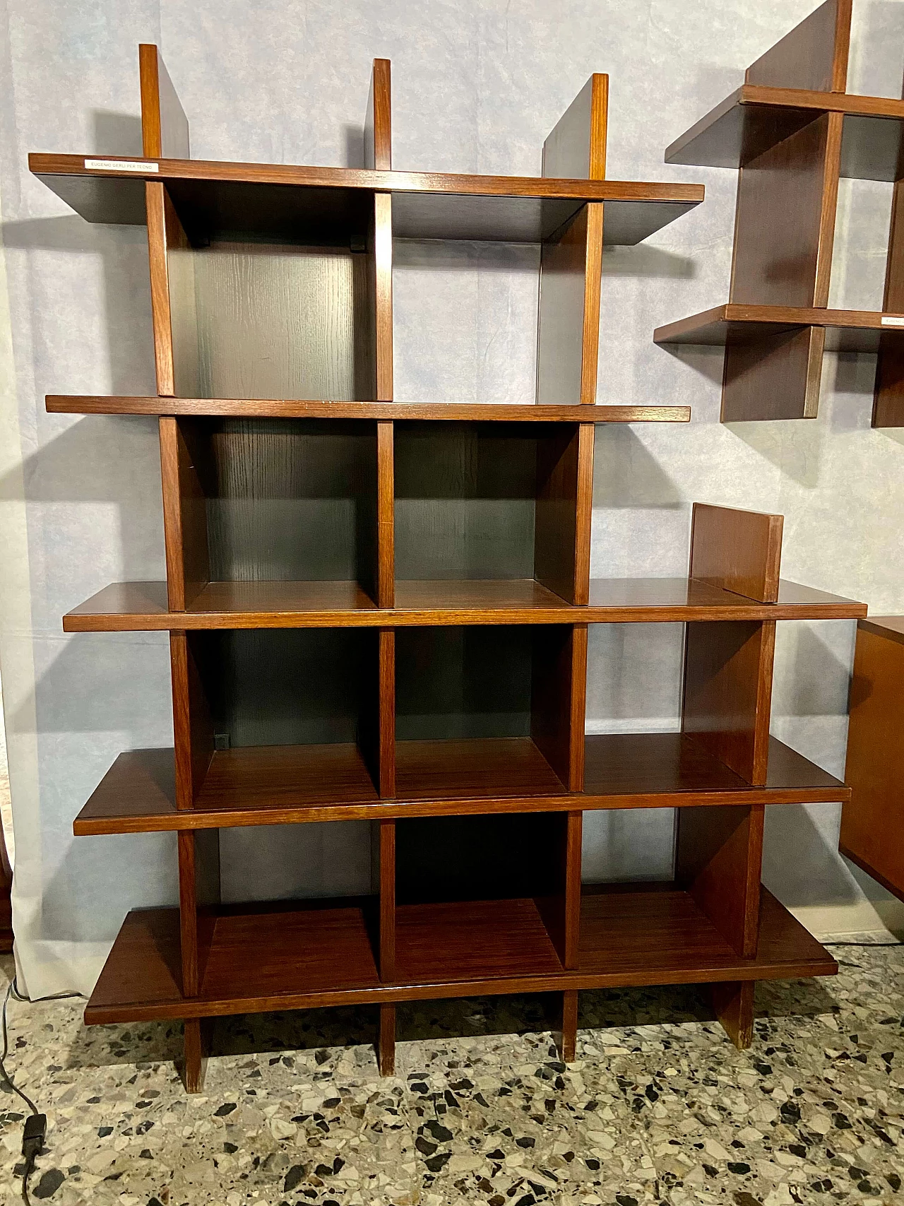 Libreria E101 Domino di Eugenio Gerli per Tecno, anni '60 1