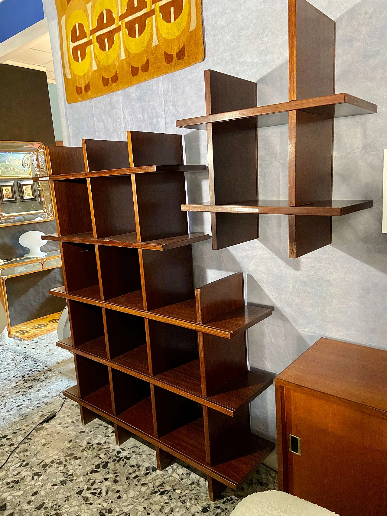 Libreria E101 Domino di Eugenio Gerli per Tecno, anni '60 2