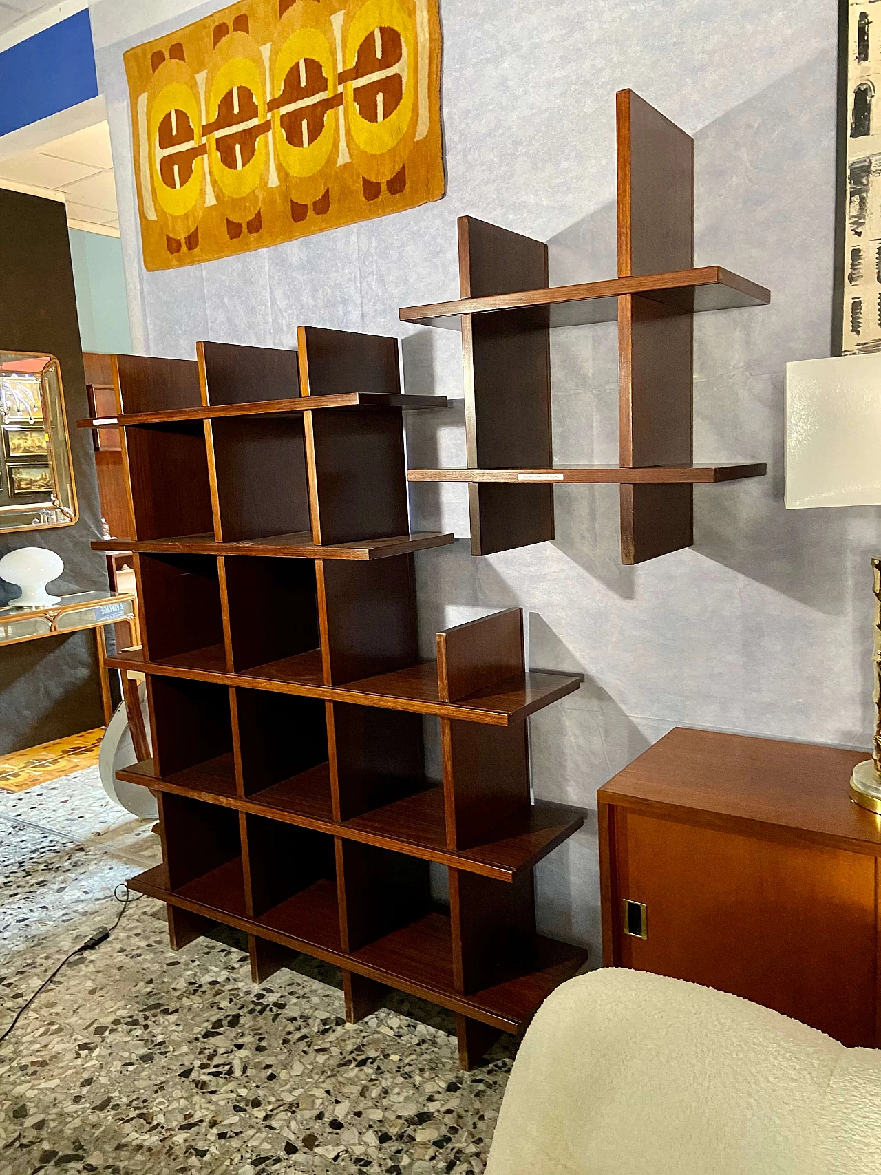 Libreria E101 Domino di Eugenio Gerli per Tecno, anni '60 6