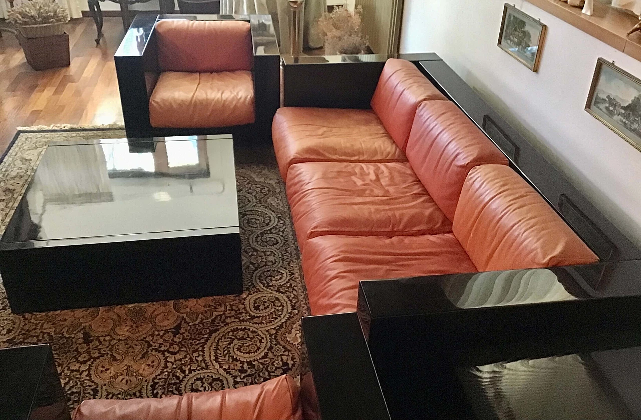 Salotto Saratoga di Massimo & Lella Vignelli, anni '70 4