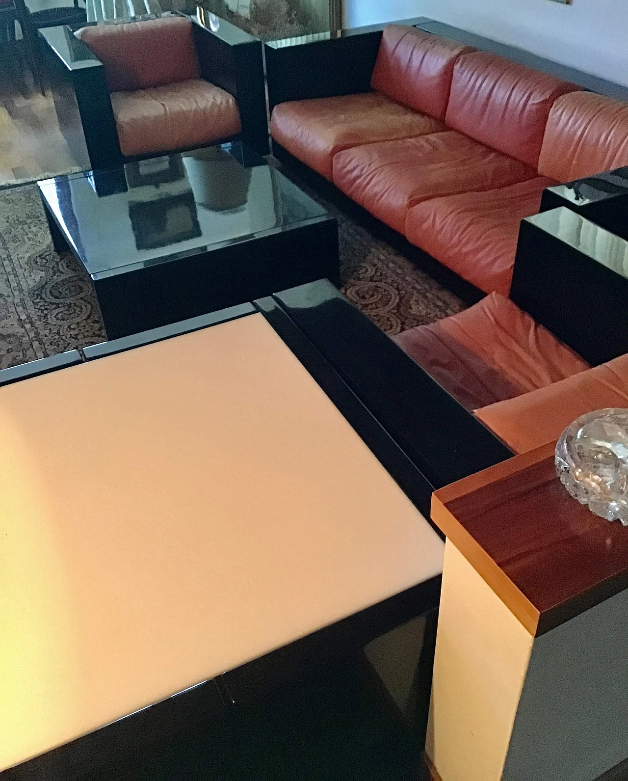 Salotto Saratoga di Massimo & Lella Vignelli, anni '70 5