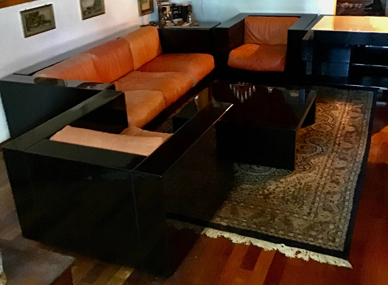 Salotto Saratoga di Massimo & Lella Vignelli, anni '70 7