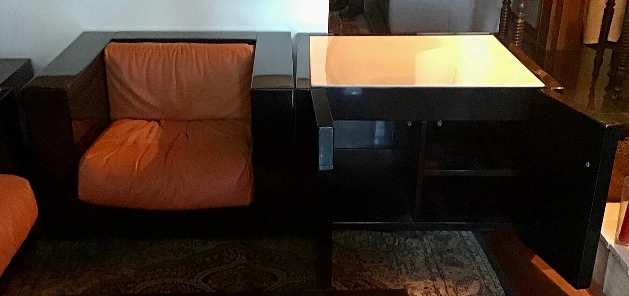 Salotto Saratoga di Massimo & Lella Vignelli, anni '70 9