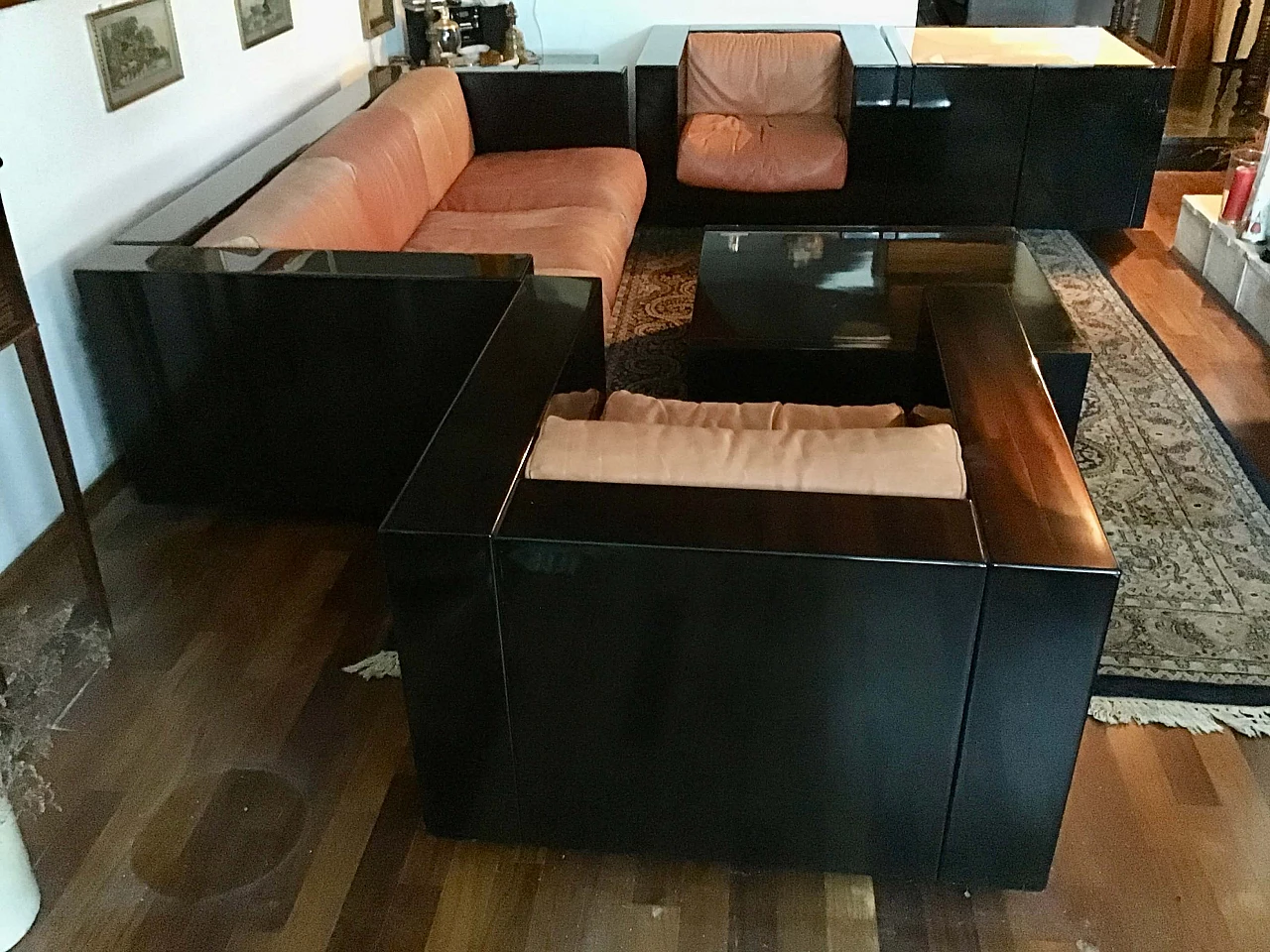 Salotto Saratoga di Massimo & Lella Vignelli, anni '70 11