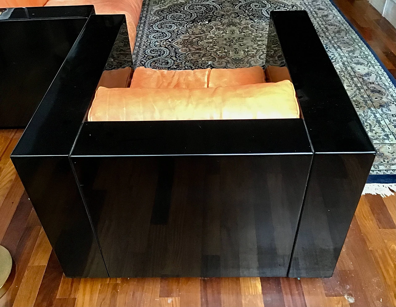 Salotto Saratoga di Massimo & Lella Vignelli, anni '70 12