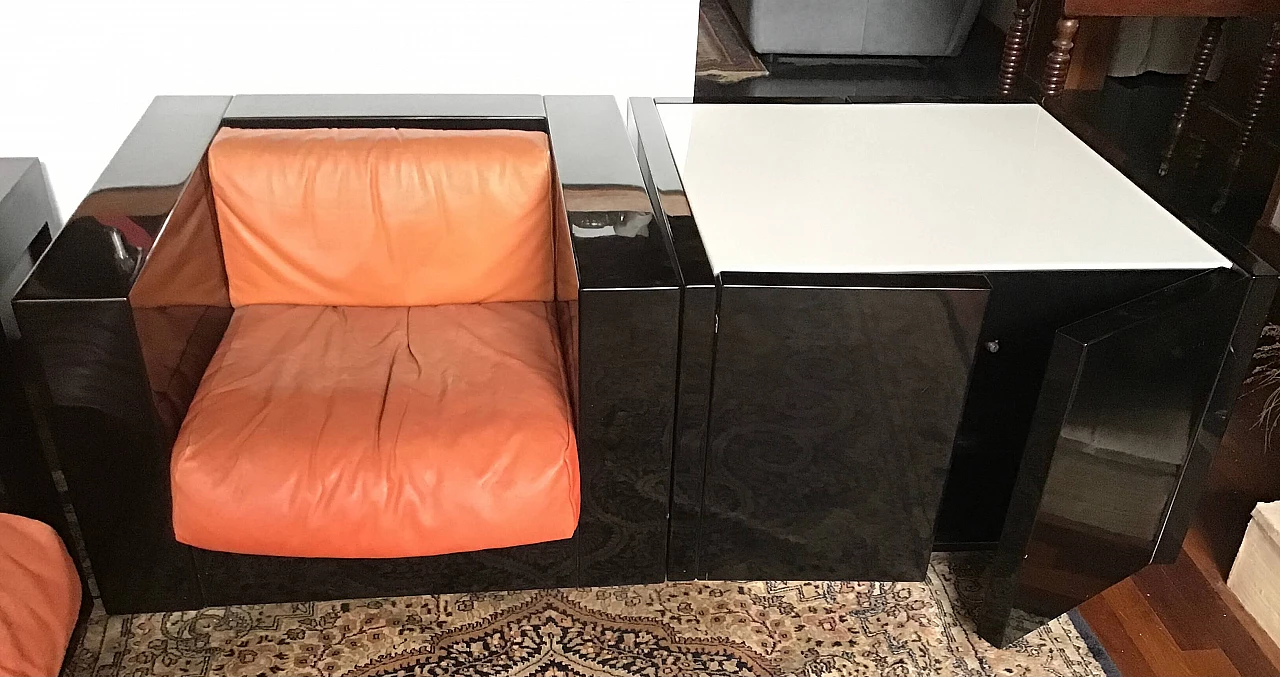 Salotto Saratoga di Massimo & Lella Vignelli, anni '70 14