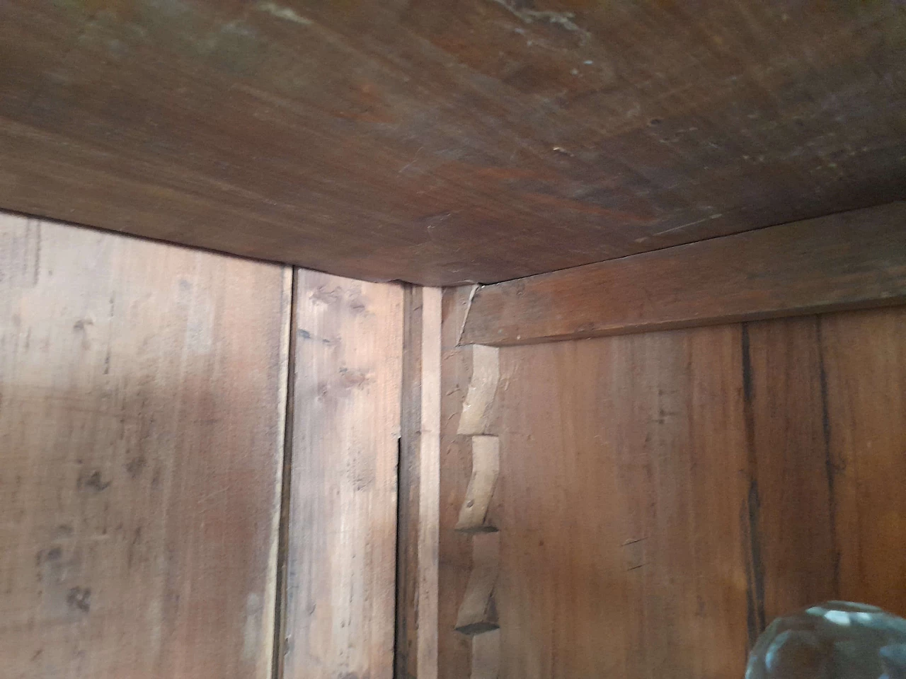 Credenza con ante a vetrina, anni '20 8