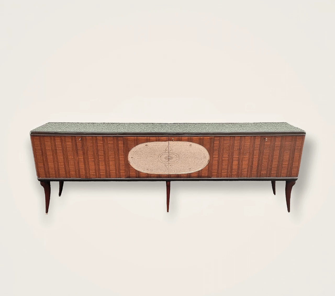 Credenza di Vittorio Dassi per G. Cecchini e C. di Lissone, anni '50 1