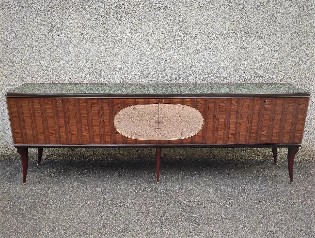 Credenza di Vittorio Dassi per G. Cecchini e C. di Lissone, anni '50 2