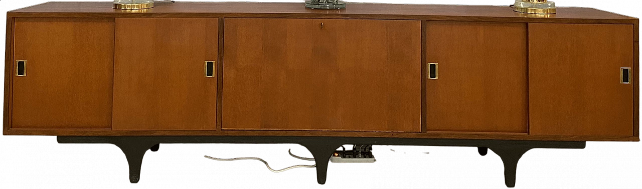 Scandinavian-style teak sideboard, 1950s 12