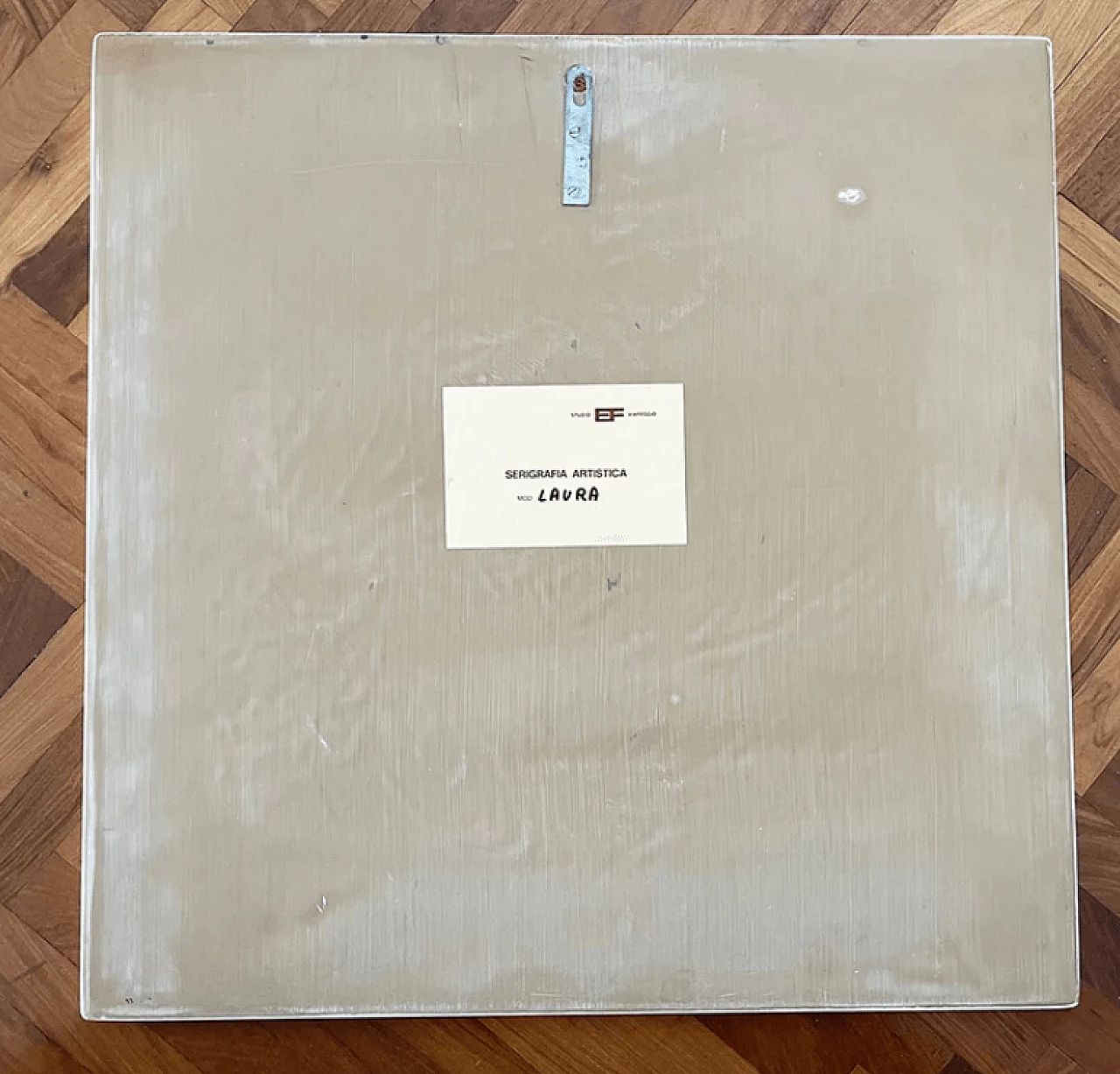 Laura, silkscreen print by Studio E.F. Viareggio, 1970s 3