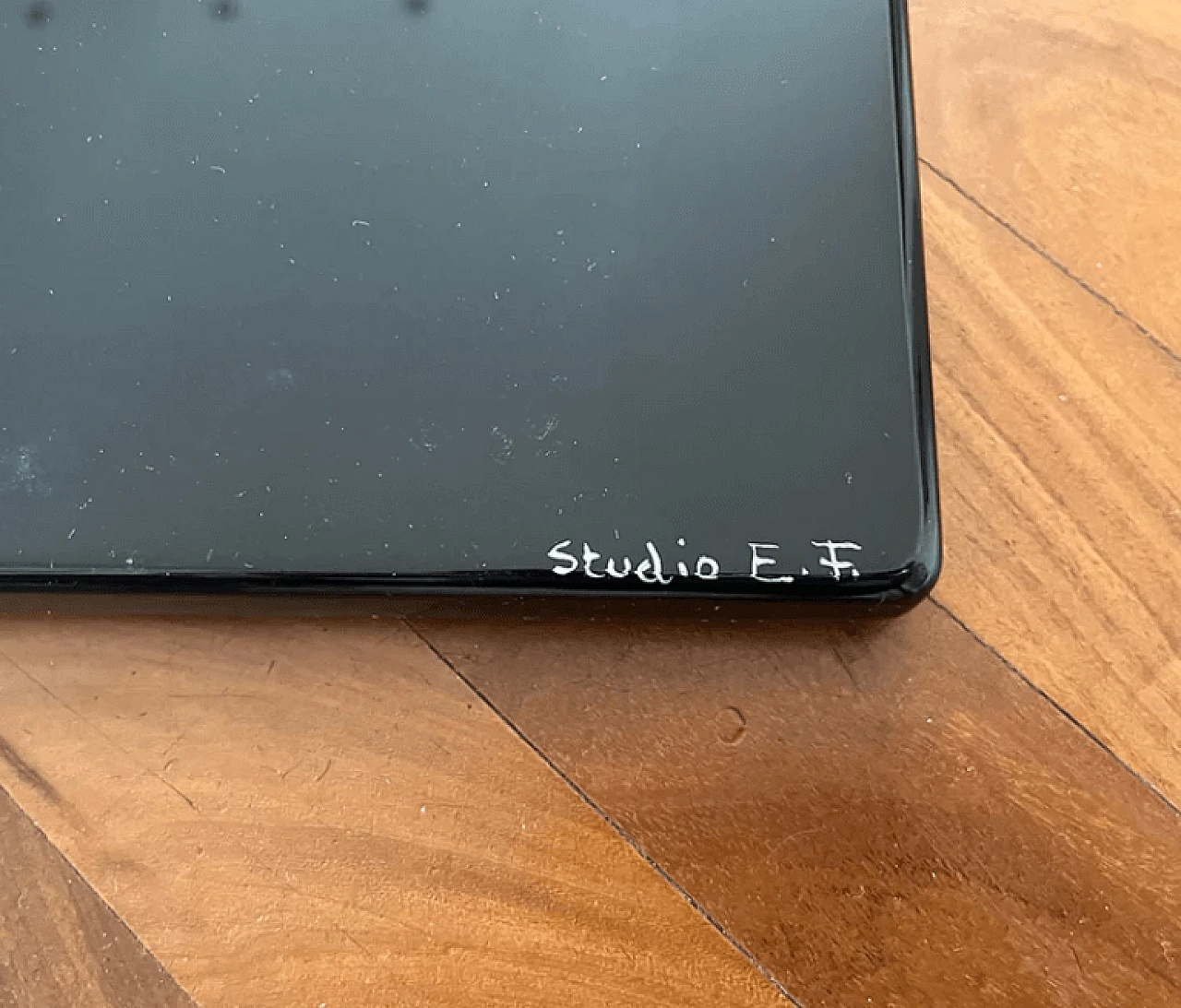 Claudia, white on black silkscreen print by Studio E.F. Viareggio, 1970s 2