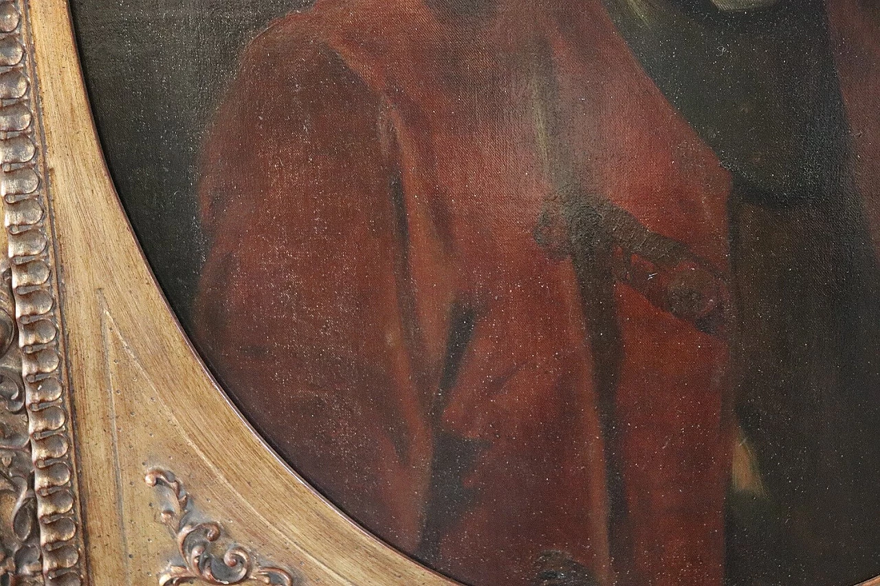 Portrait of a gentleman, English school, oil on canvas, 18th century 6