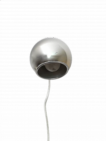 Applique sferica in metallo, anni '60
