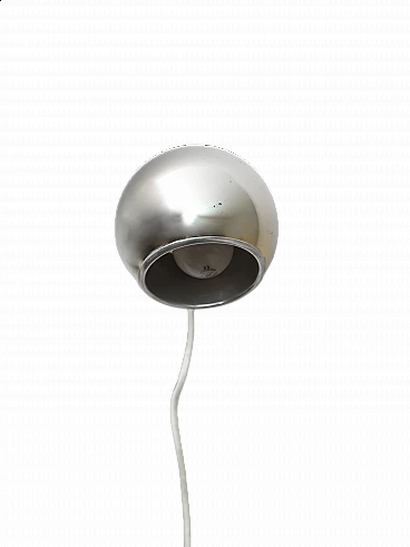 Spherical metal wall sconce, 1960s
