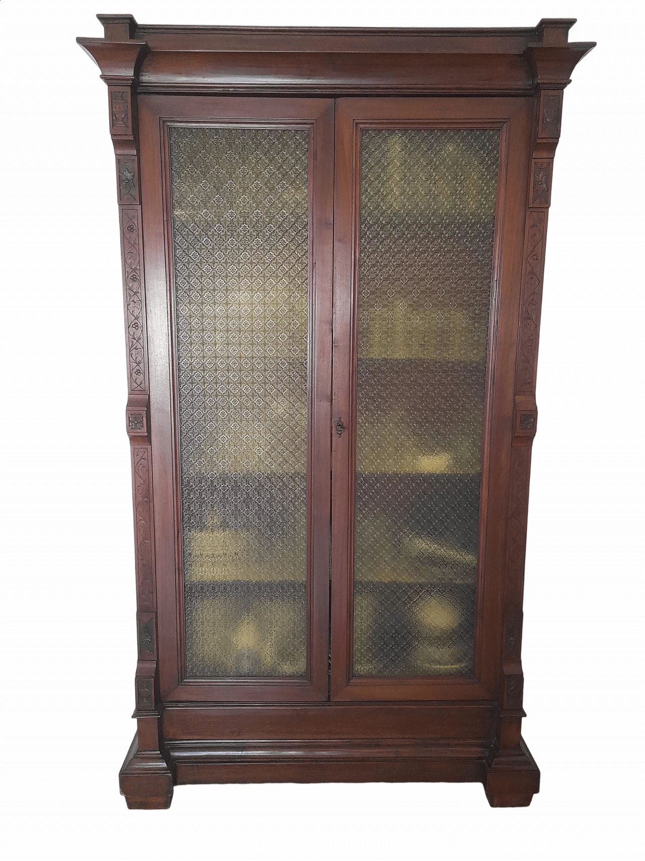 Credenza con ante a vetrina, anni '20 22