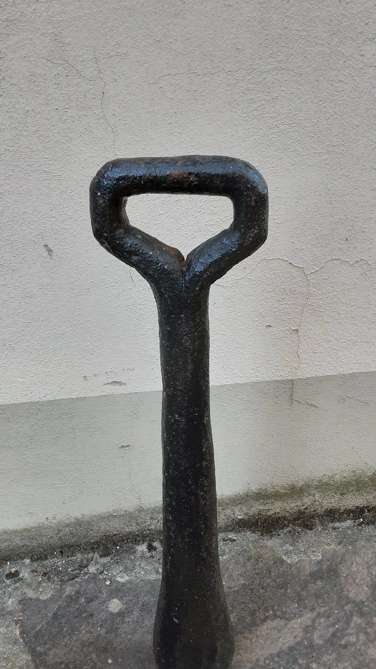 Batacchio per campana in metallo verniciato nero, '600 3