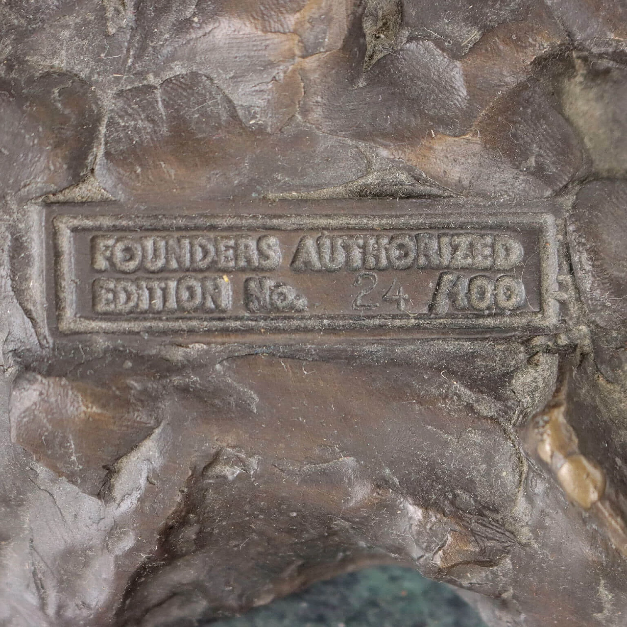 Allegory of triumph, bronze sculpture, reproduction of Frederic Remington 10