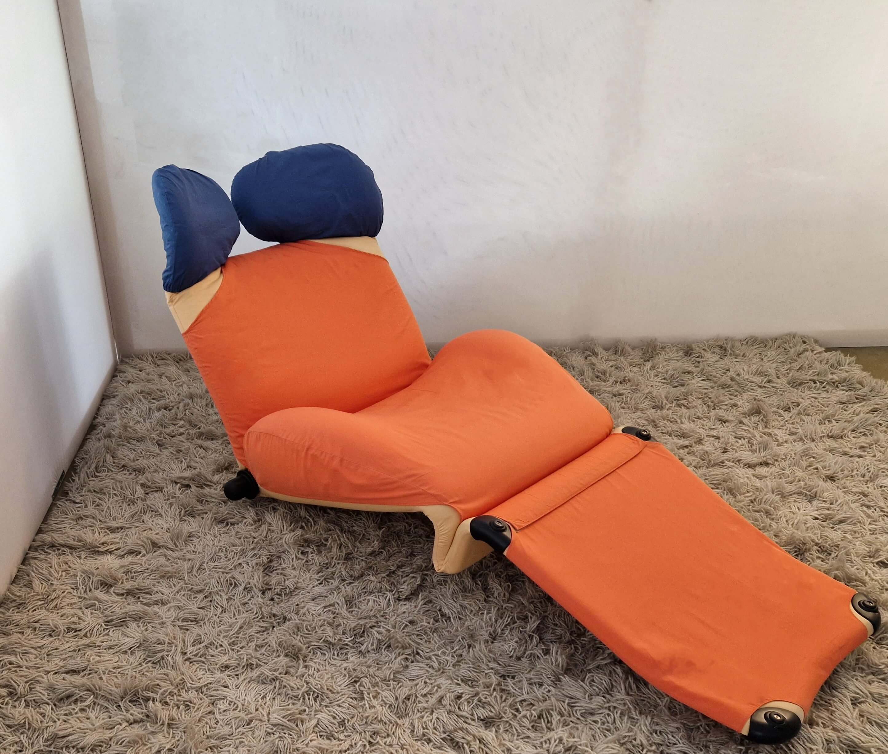 Cassina Furniture Poltrona Wink Wink Armchair By Toshiyuki Kita - Main Image