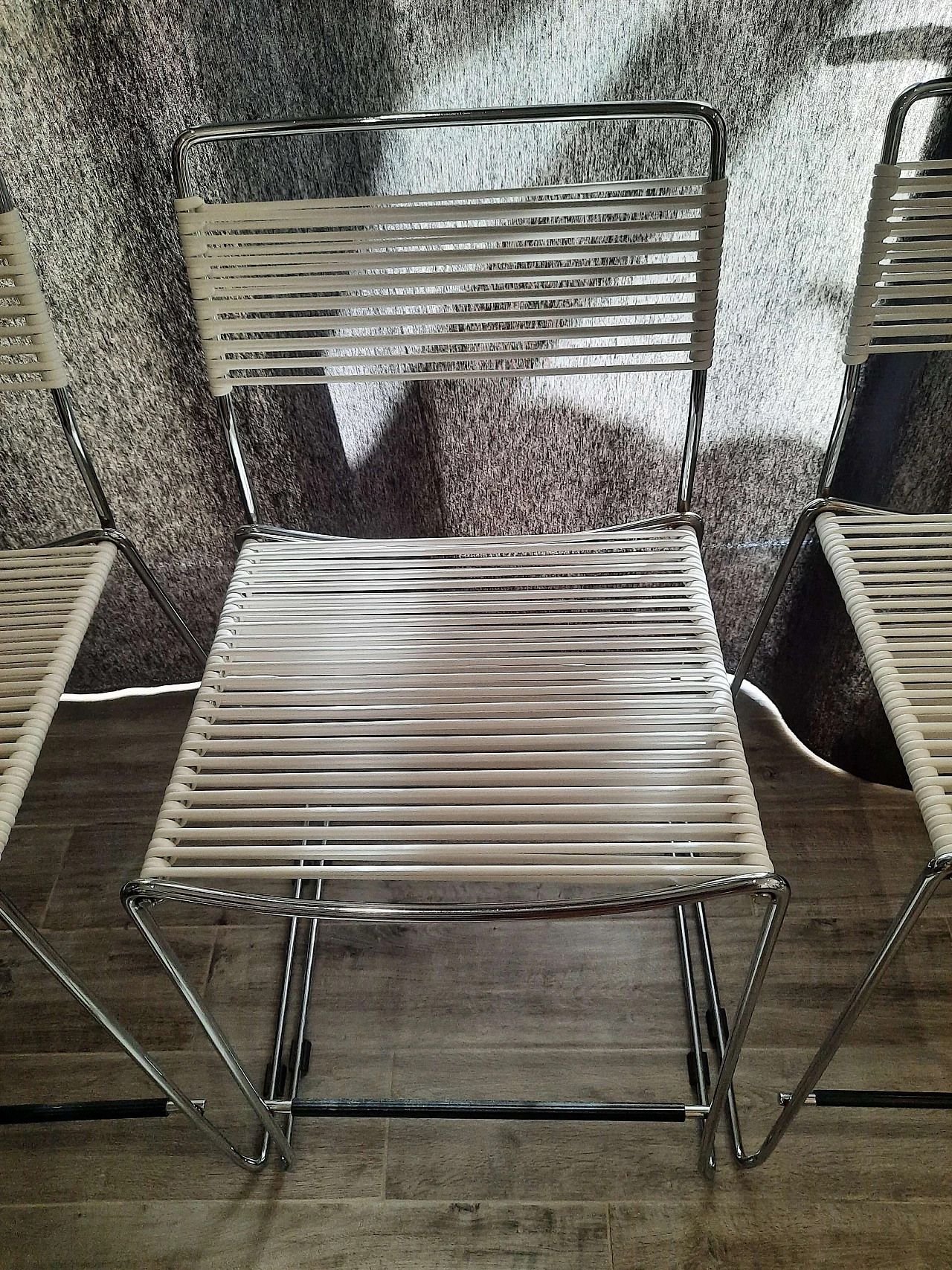 Pair of Spaghetti stools by Giandomenico Belotti, 1970s 3